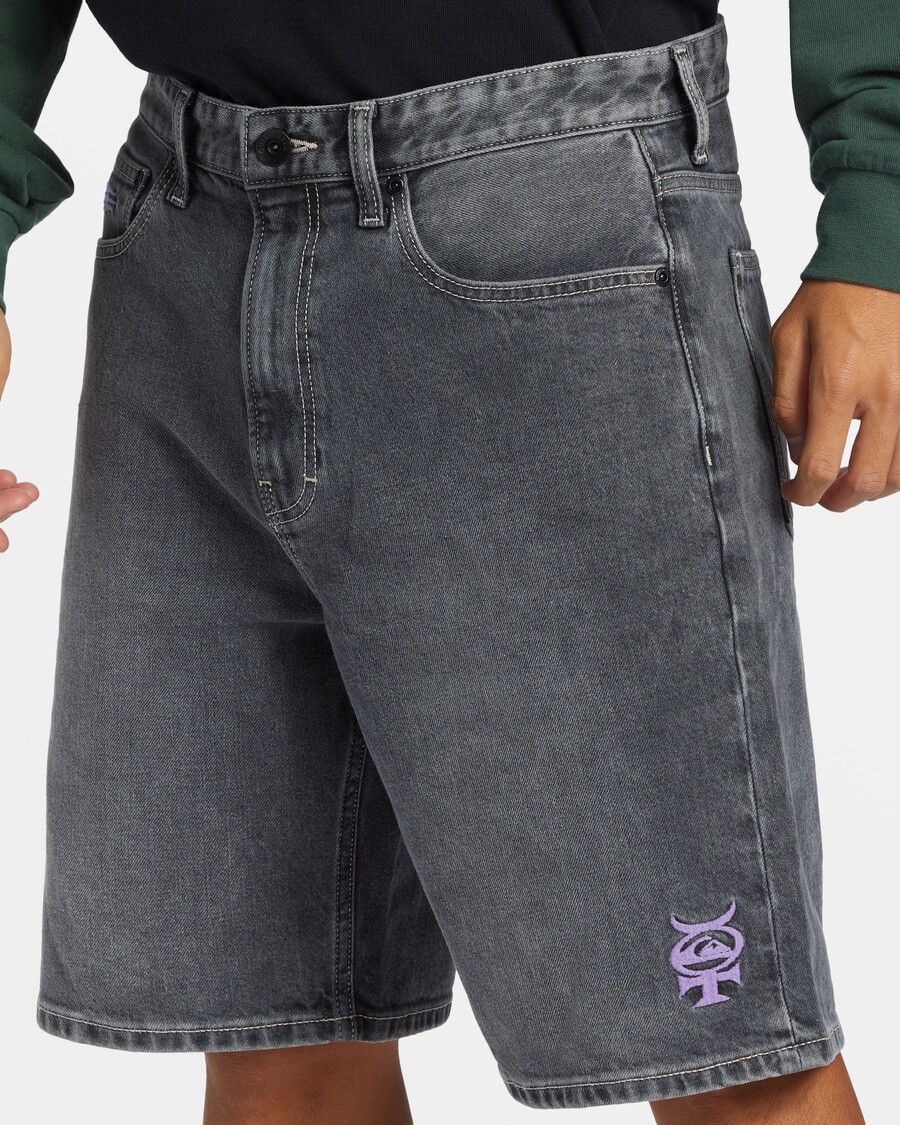 Quik Silver Mercury Denim Shorts - Forest Night
