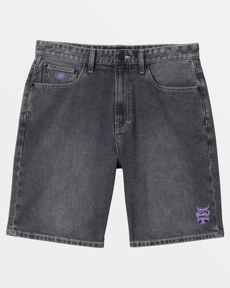 Quik Silver Mercury Denim Shorts - Forest Night
