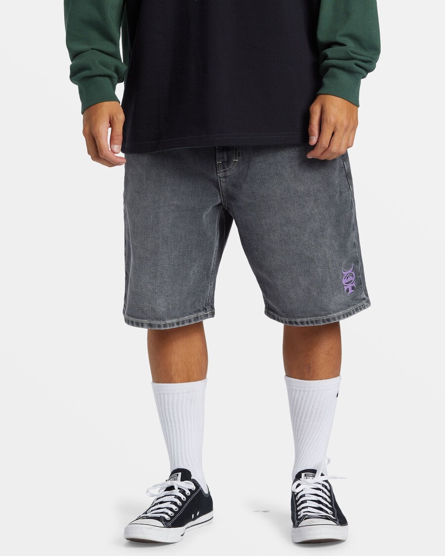 Quiksilver Mercury Denim Shorts - Lesná Noc