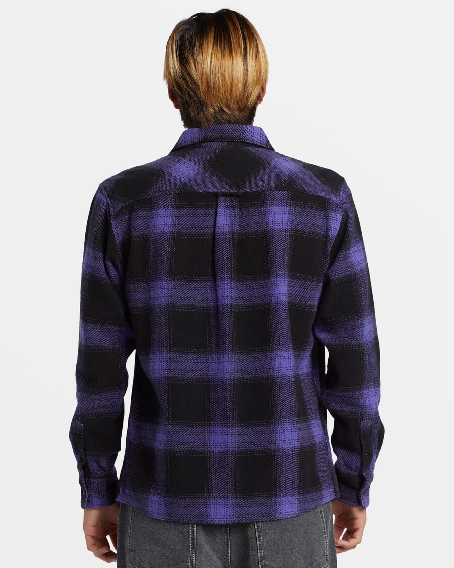 Quicksilver Mercury Pitkähihainen Flanellipaita - Korsikan Bluemercury Flanelli