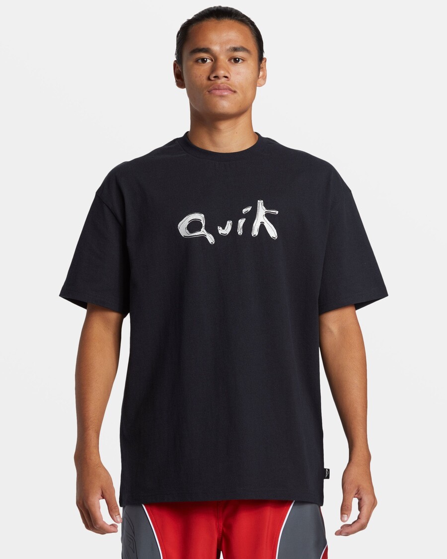 Quicksilver Folyékony Póló - Fekete