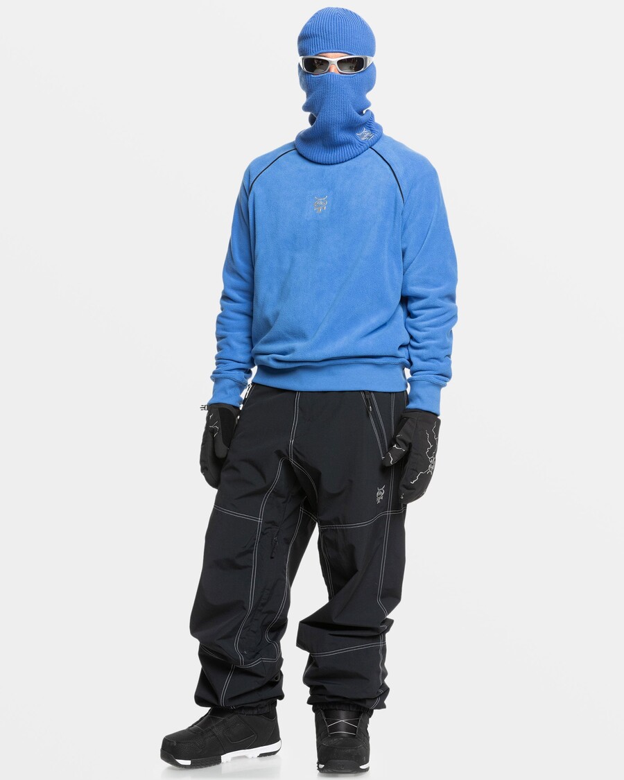 מכנסי שלג Quicksilver Mercury Live Wire - שחור אמיתי