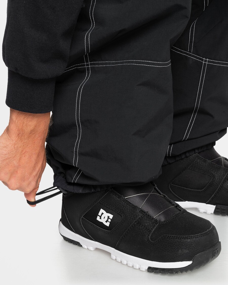 מכנסי שלג Quicksilver Mercury Live Wire - שחור אמיתי