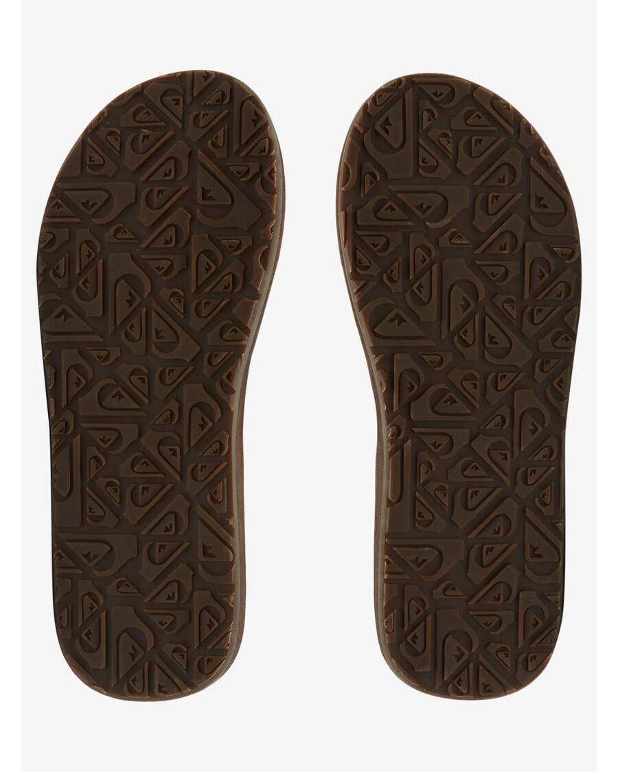 Quiksilver Carver Mokkanahkasandaalit - Rusketus 1