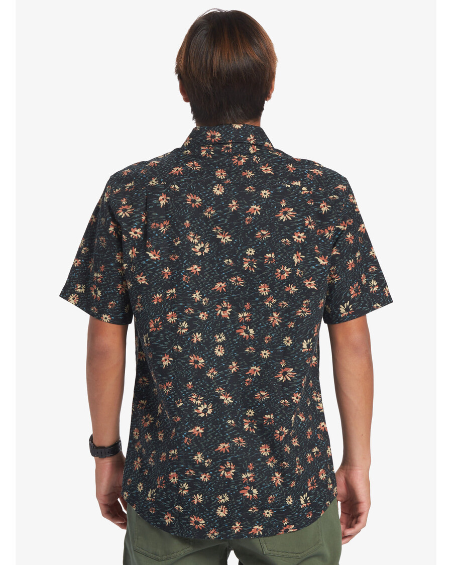 Quik Silver Future Hippie Košeľa S Krátkym Rukávom - čierna Future Hippie