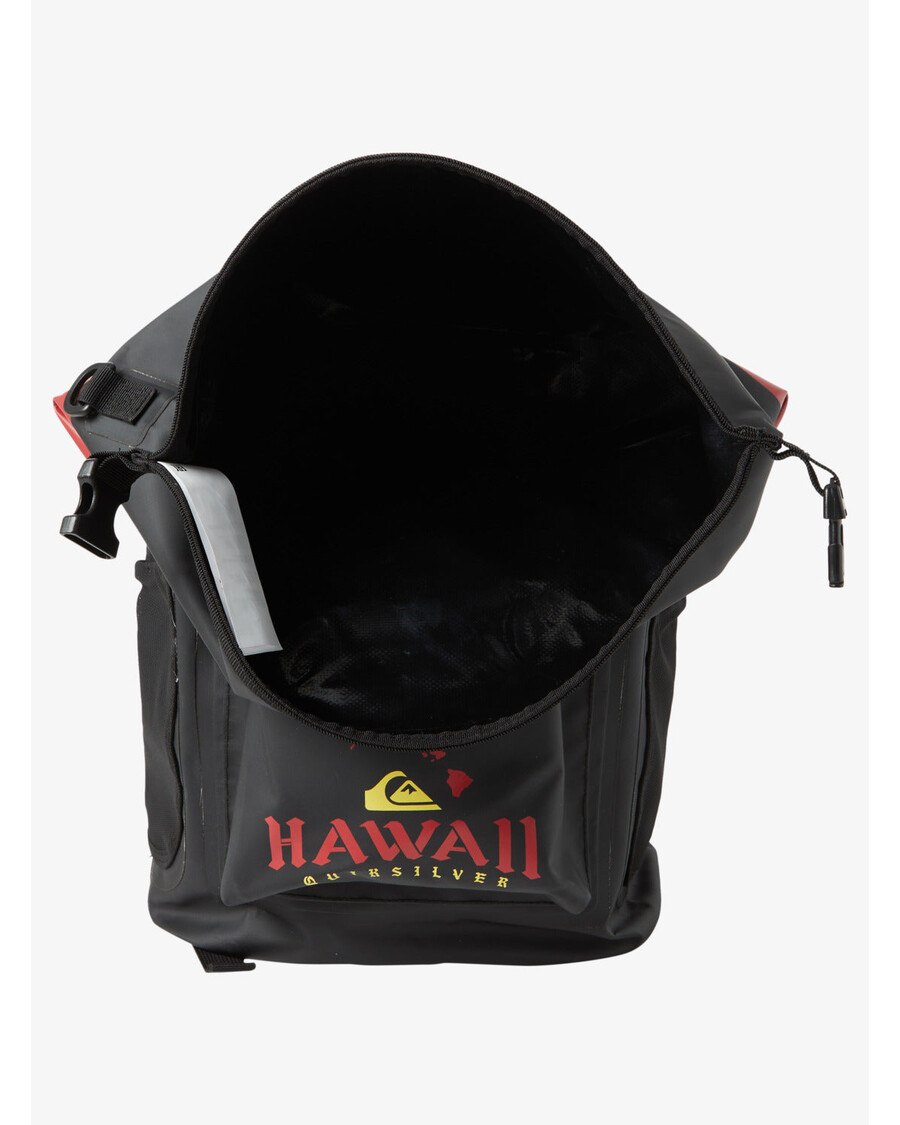 Quiksilver Hi Sea Stash Roll-top Surferyggsekk - Svart