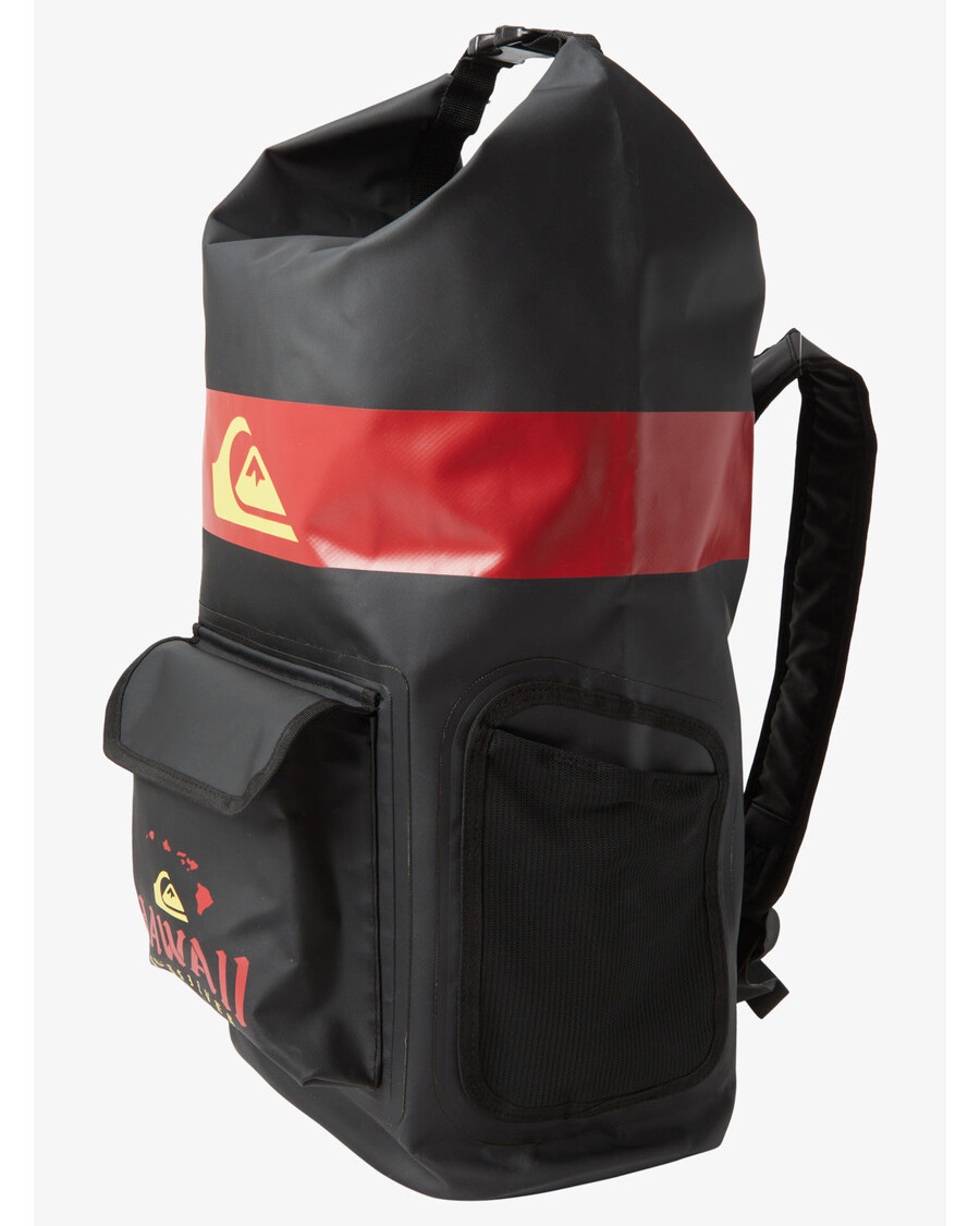 Quiksilver Hi Sea Stash Roll-top Surferyggsekk - Svart