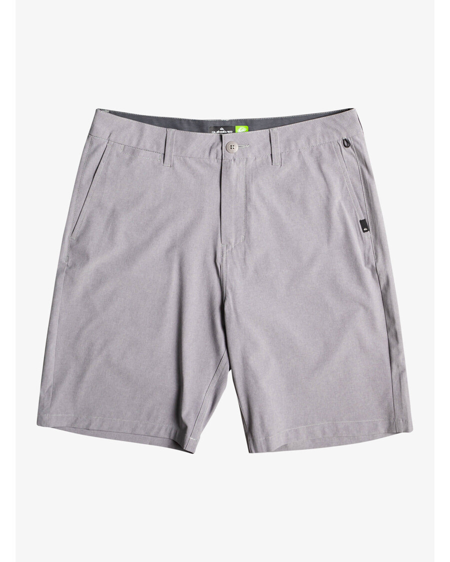 Quik Silver Union Heather 20" Amphibian Hybrid Shorts - Sleet