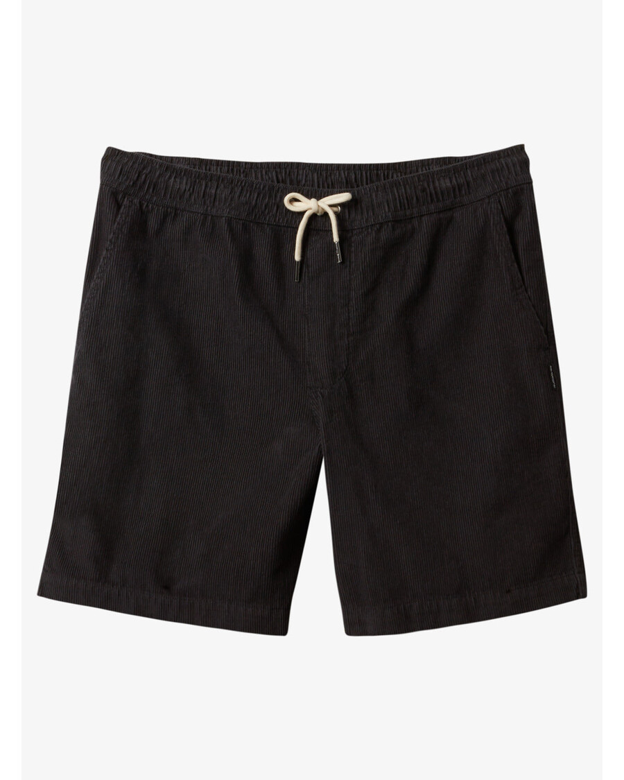 Quik Silver Taxer Corduroy Shorts - Black