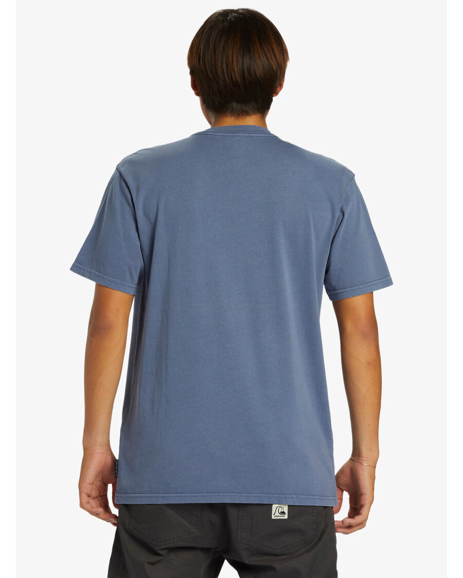 Quik Silver Salt Water Pocket Tee T-Shirt - Crown Blue