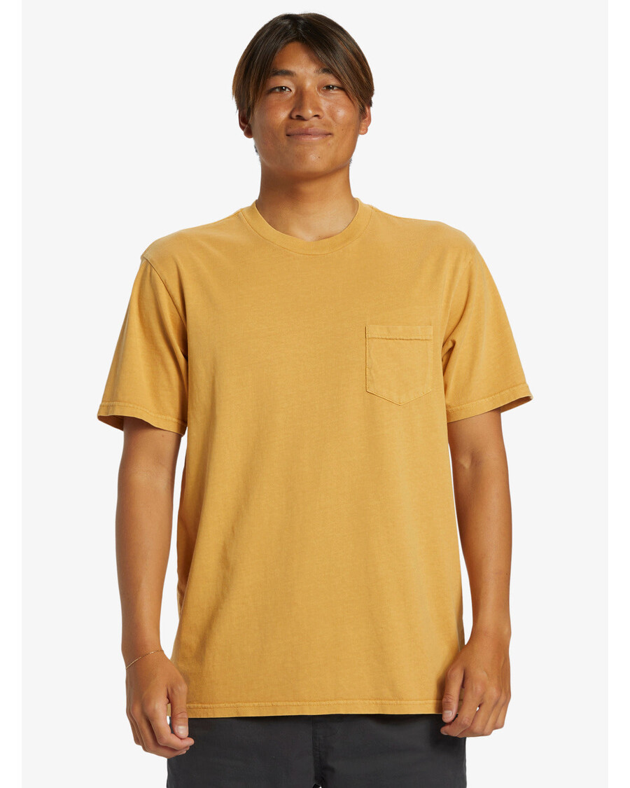 Quiksilver Suolavesi Tasku T-paita - Sinappi
