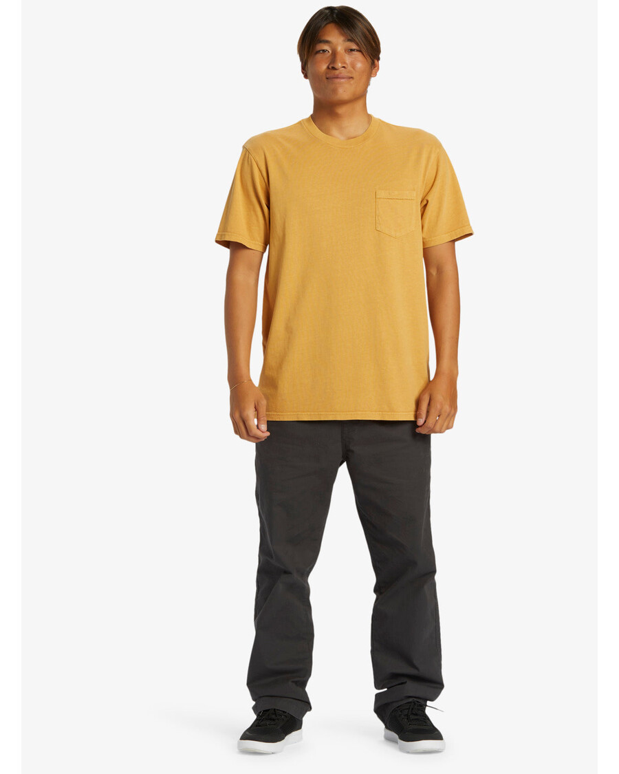 Quiksilver Suolavesi Tasku T-paita - Sinappi