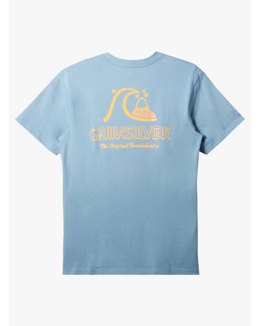 Quik Silver το αυθεντικό Boardshort T-shirt - μπλε σκιά