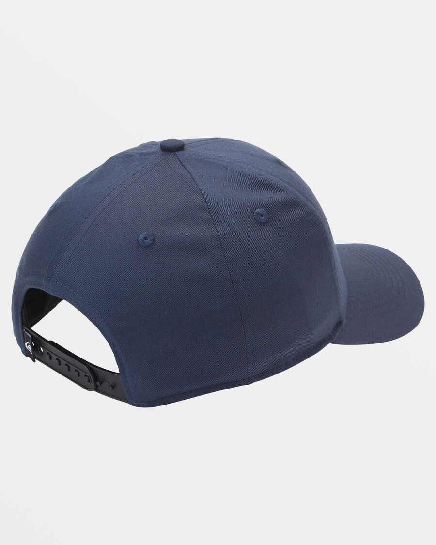 Quik Silver Decades Snapback Hat - Navy Blazer Heather