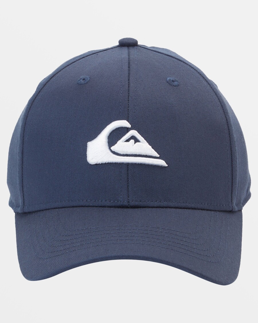 Quik Silver Decades Snapback Hat - Navy Blazer Heather