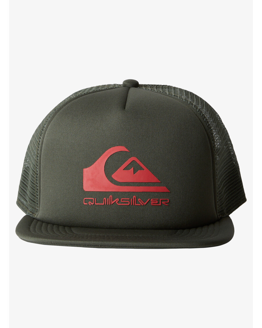 Quik Silver Foamslayer Trucker Hat - Grape Leaf
