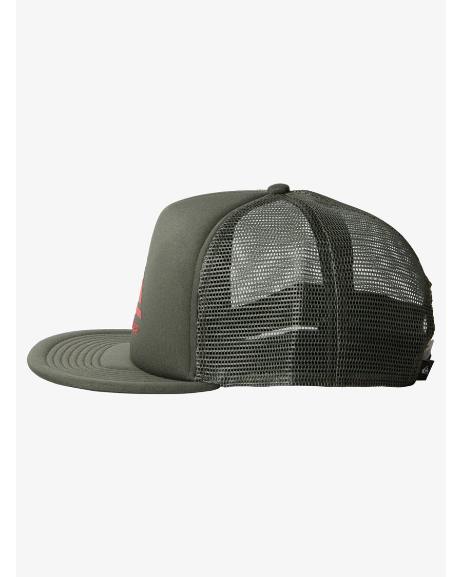 Quik Silver Foamslayer Trucker Hat - Grape Leaf