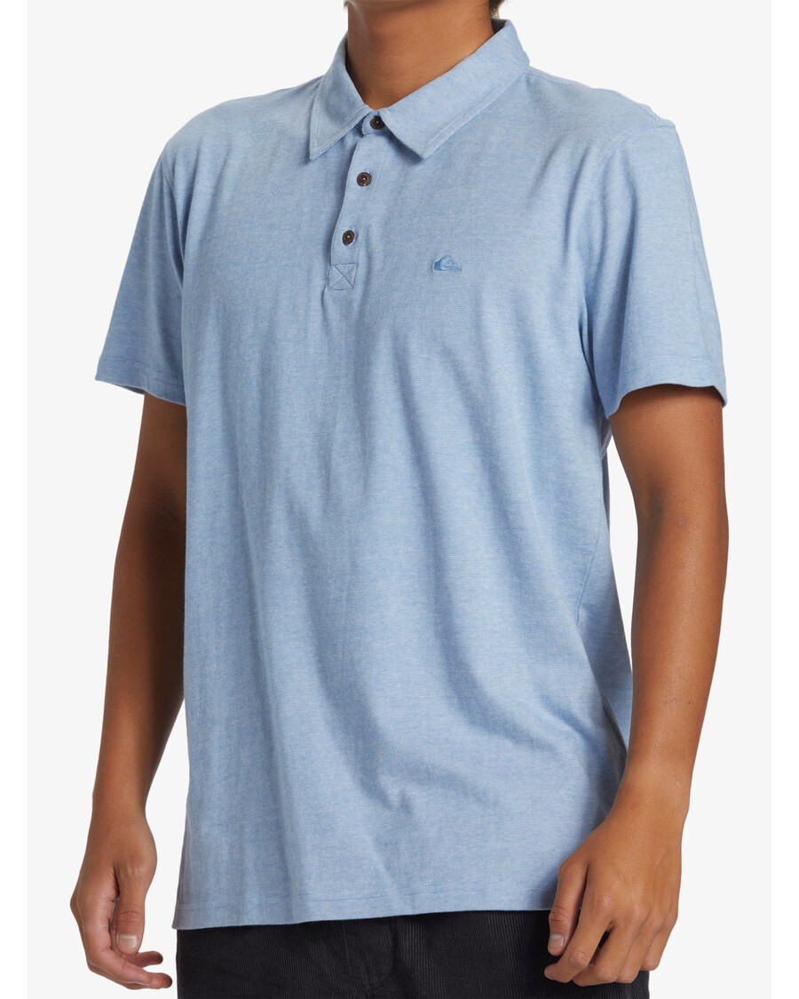 Quik Silver Sunset Cruise Polo Shirt - Blue Shadow