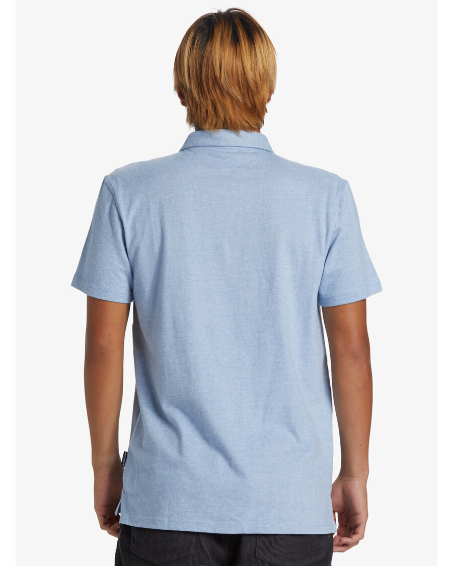 Quik Silver Sunset Cruise Polo Shirt - Blue Shadow