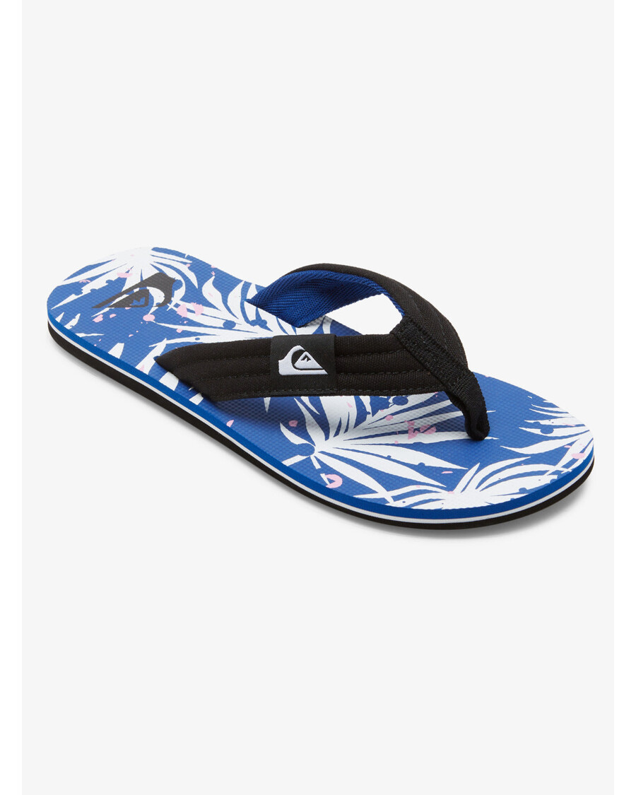 Quik Silver Molokai Layback Sandals - Black/Blue/White