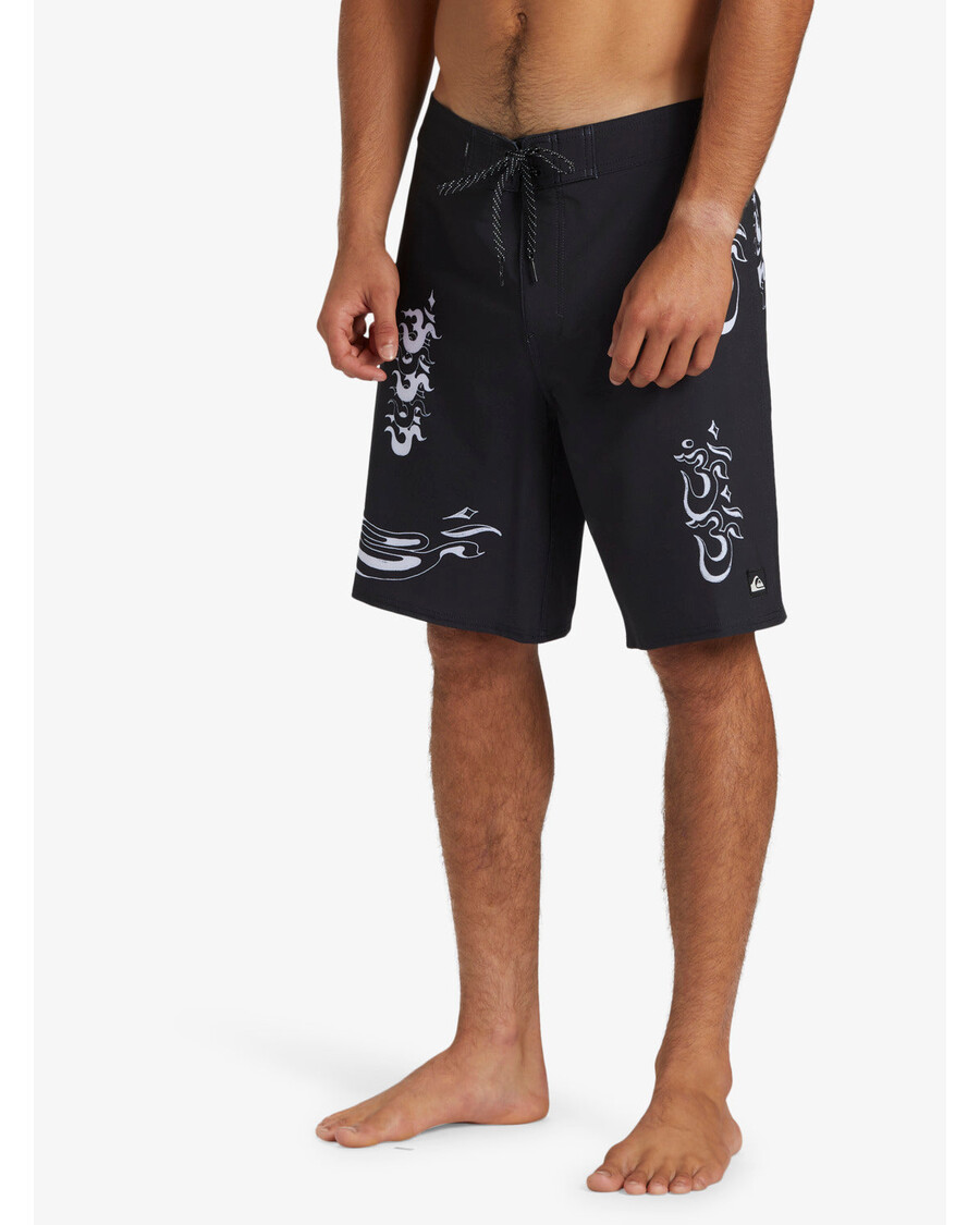 Quiksilver Surfsilk Straight Leg 19" Boardshorts - Asfalt