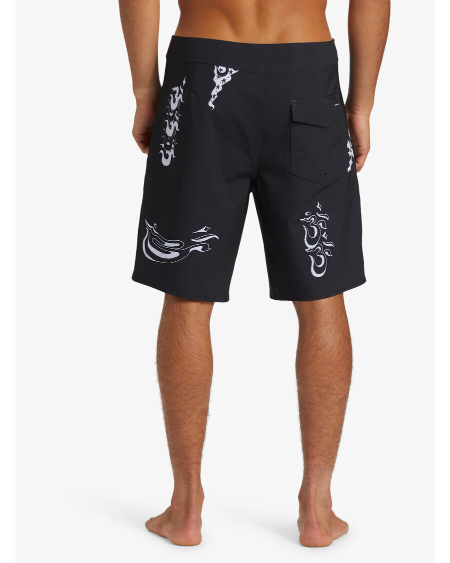 Quiksilver Surfsilk Straight Leg 19" Boardshorts - Asfalt