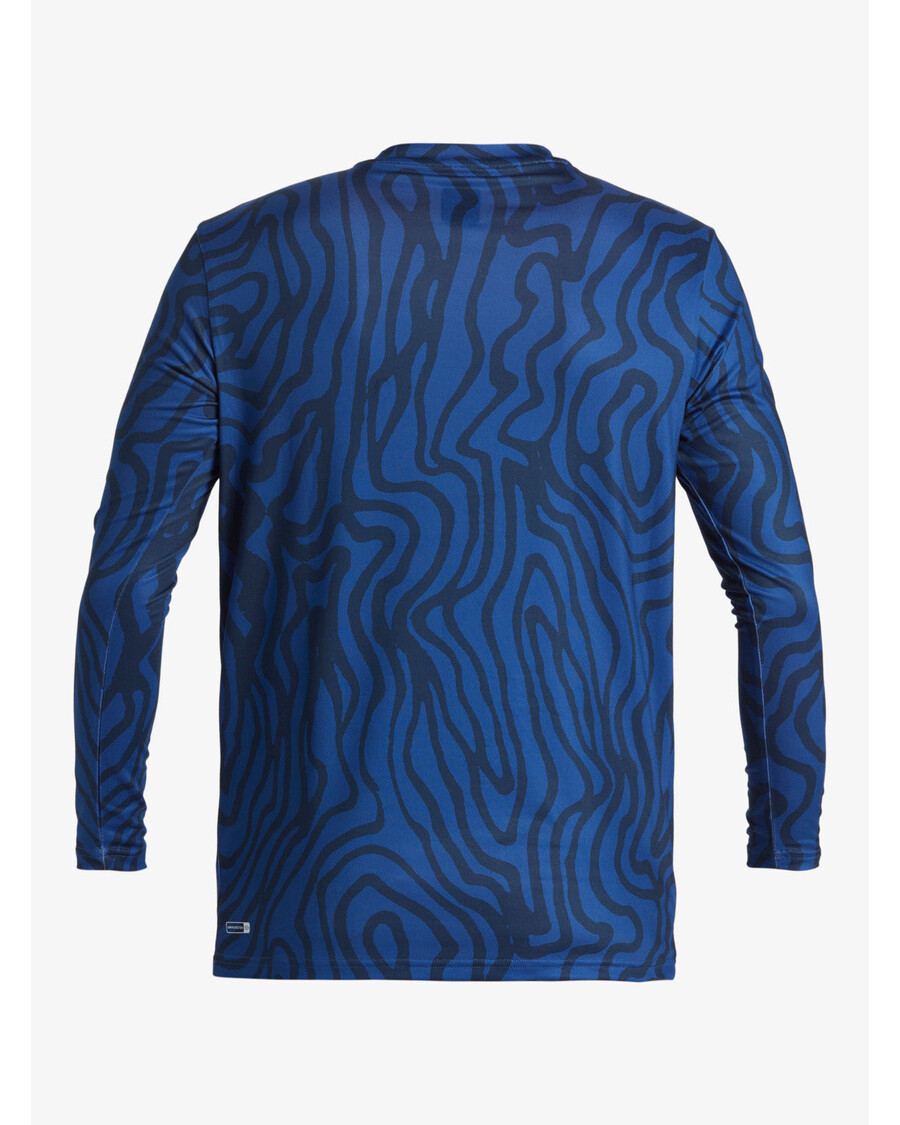 Quik Silver Everyday Long Sleeve Surf Tee - Monaco Blue