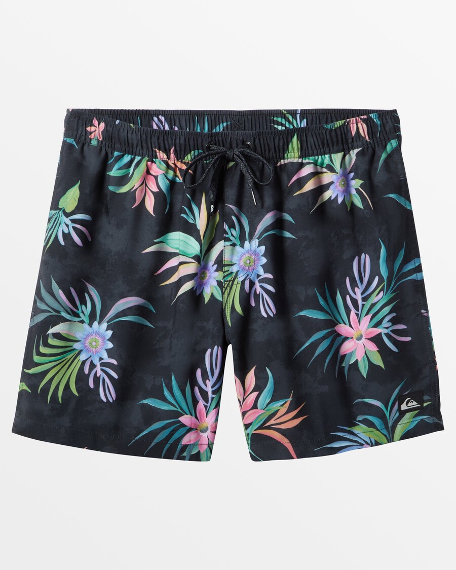 Quik Silver Everyday Mix 17" Swim Trunks - Black