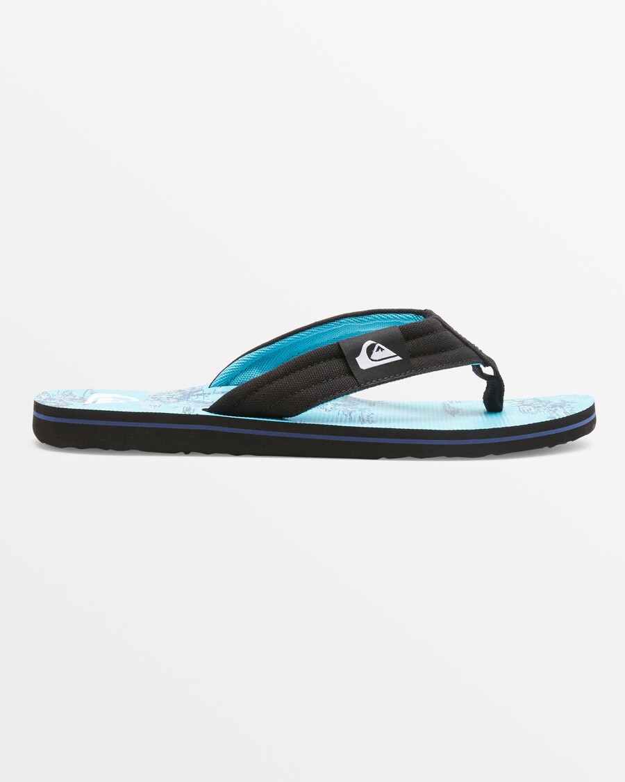Quik Silver Molokai Layback Sandals - Blue/Blue/Blue