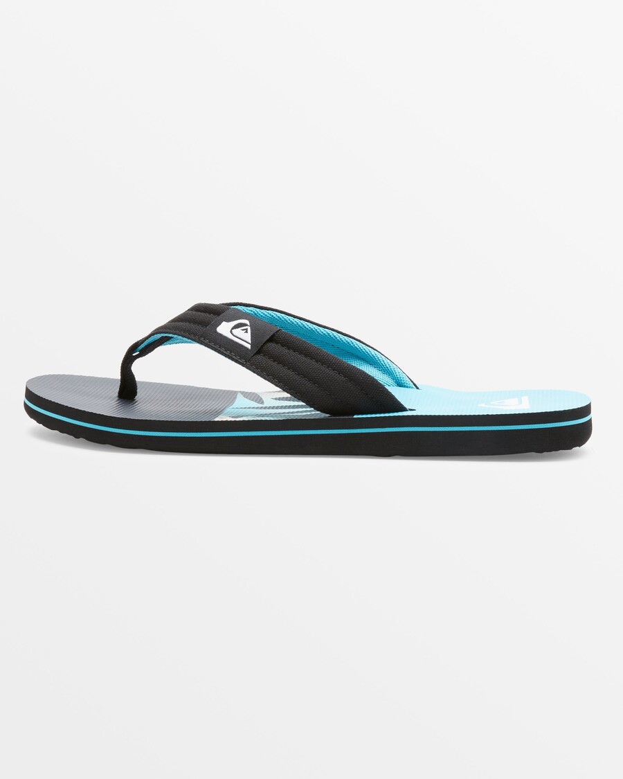 Quik Silver Molokai Layback Sandals - Blue/Black/Blue