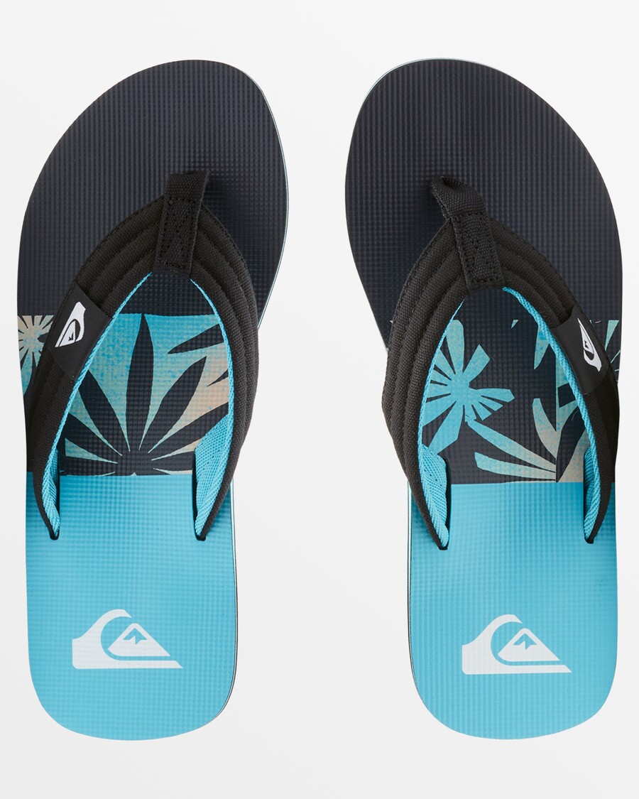 Quik Silver Molokai Layback Sandals - Blue/Black/Blue