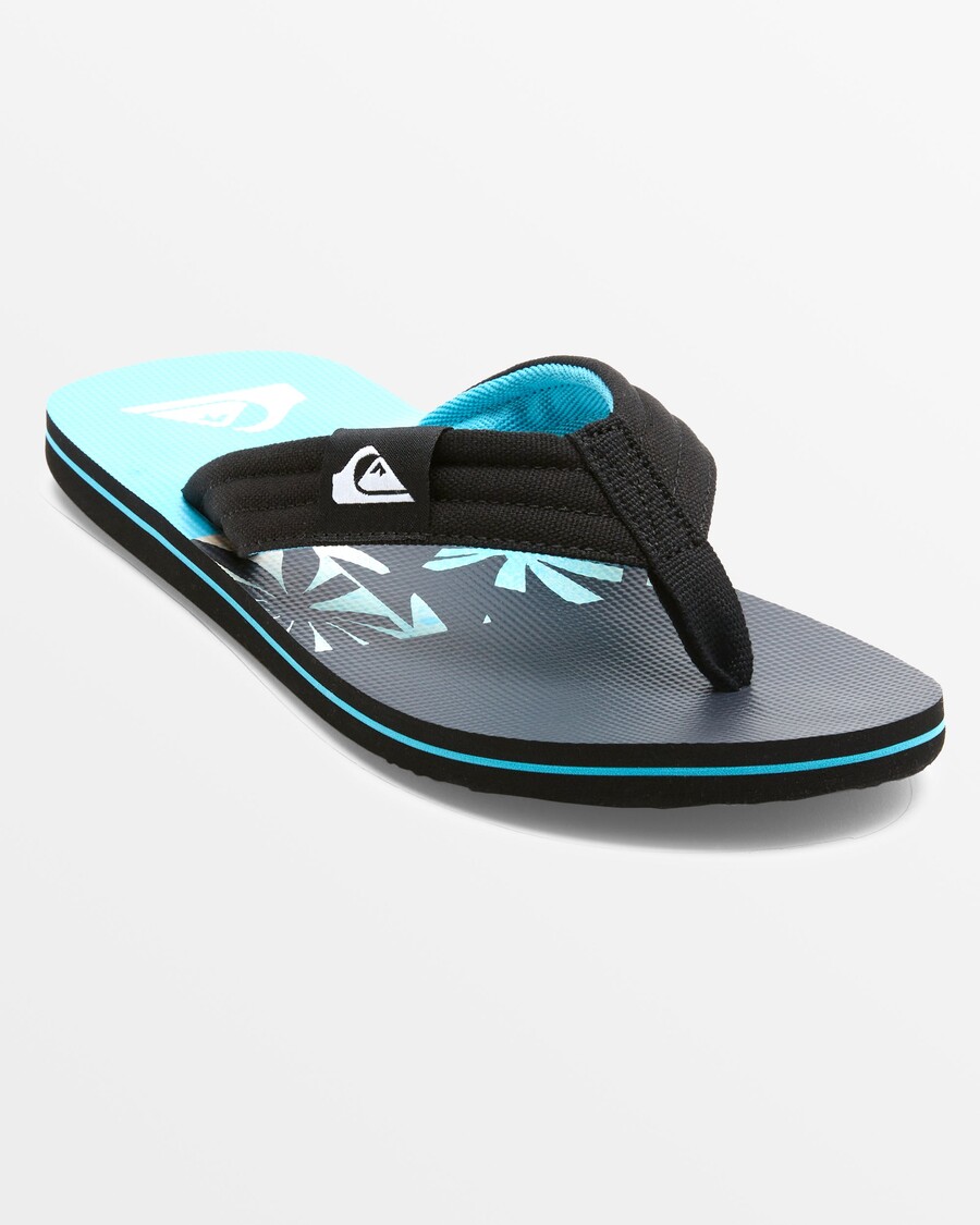 Quik Silver Molokai Layback Sandals - Blue/Black/Blue