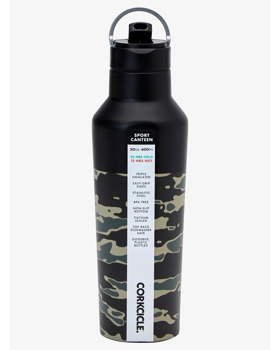 Quiksilver Steklenica Za Vodo Quiksilver X Corkcicle - Kamuflažni Tisk Ključna Bitka