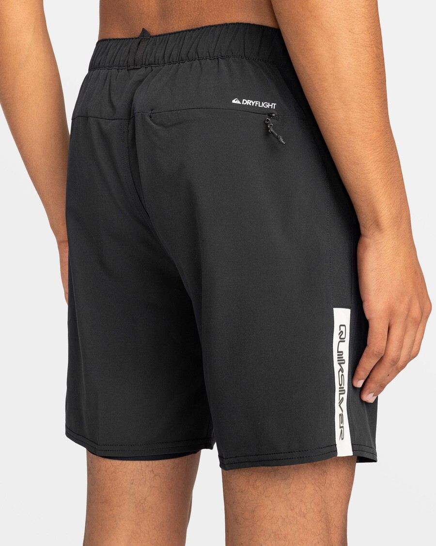 Quiksilver Omni 17" Treninginiai šortai - Juodi