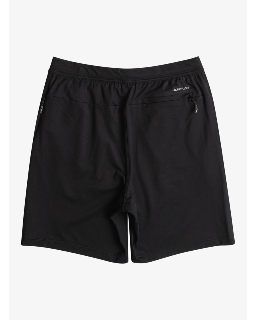 σορτς τεχνικής εκπαίδευσης σε πλέξη Quicksilver - αληθινό μαύρο