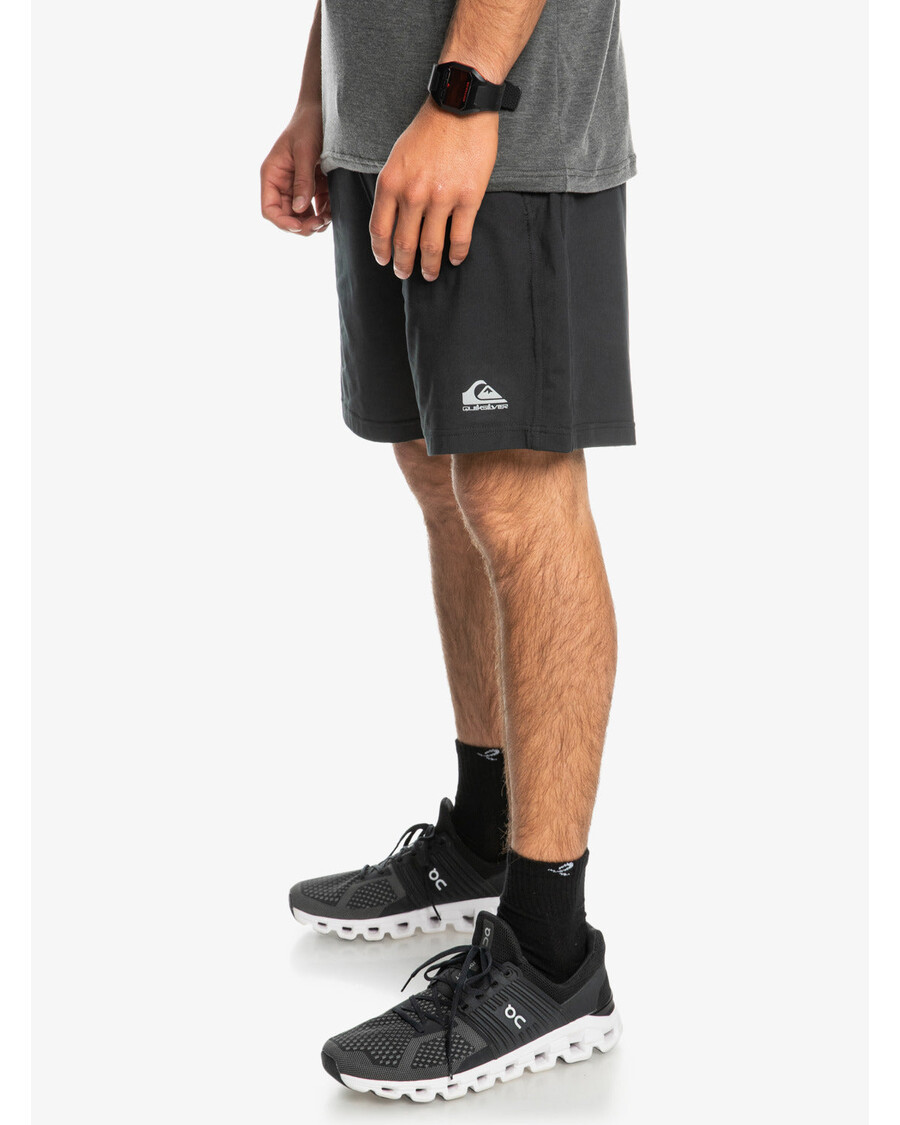 σορτς τεχνικής εκπαίδευσης σε πλέξη Quicksilver - αληθινό μαύρο