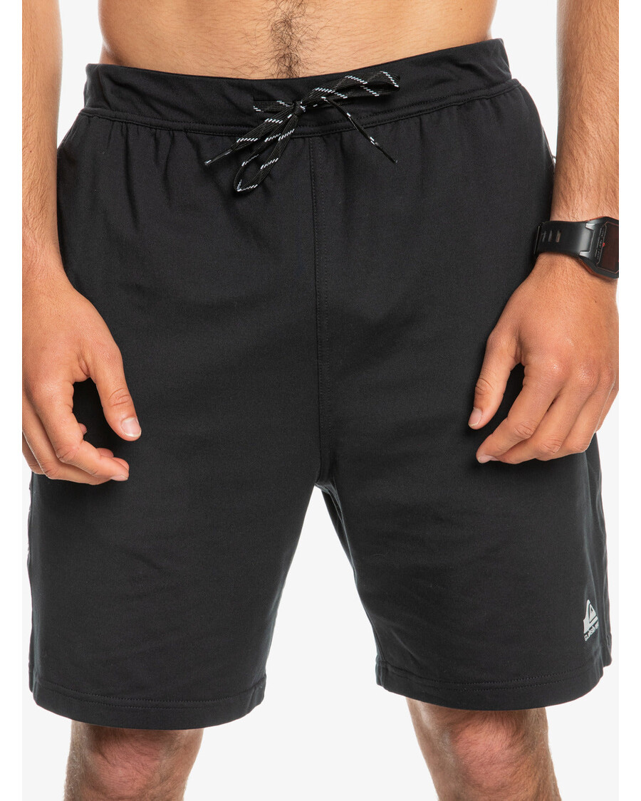 σορτς τεχνικής εκπαίδευσης σε πλέξη Quicksilver - αληθινό μαύρο