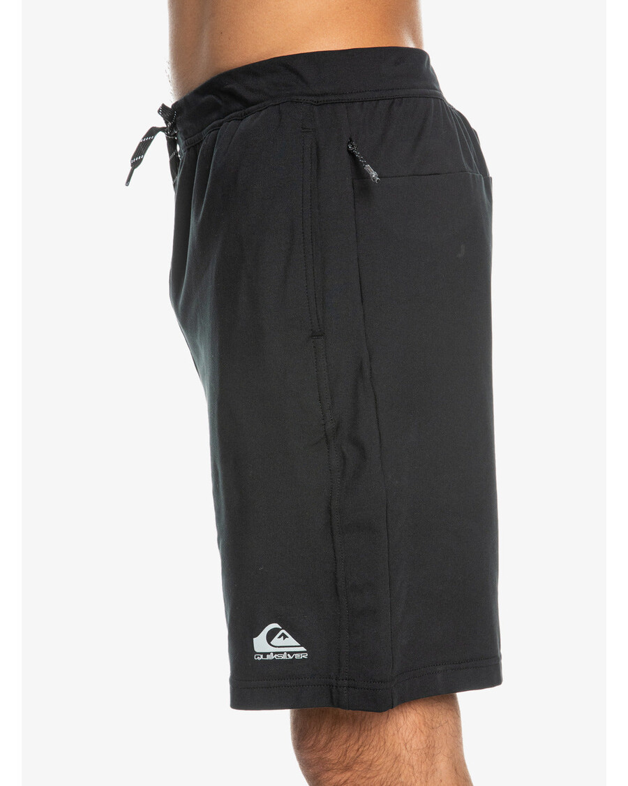 σορτς τεχνικής εκπαίδευσης σε πλέξη Quicksilver - αληθινό μαύρο