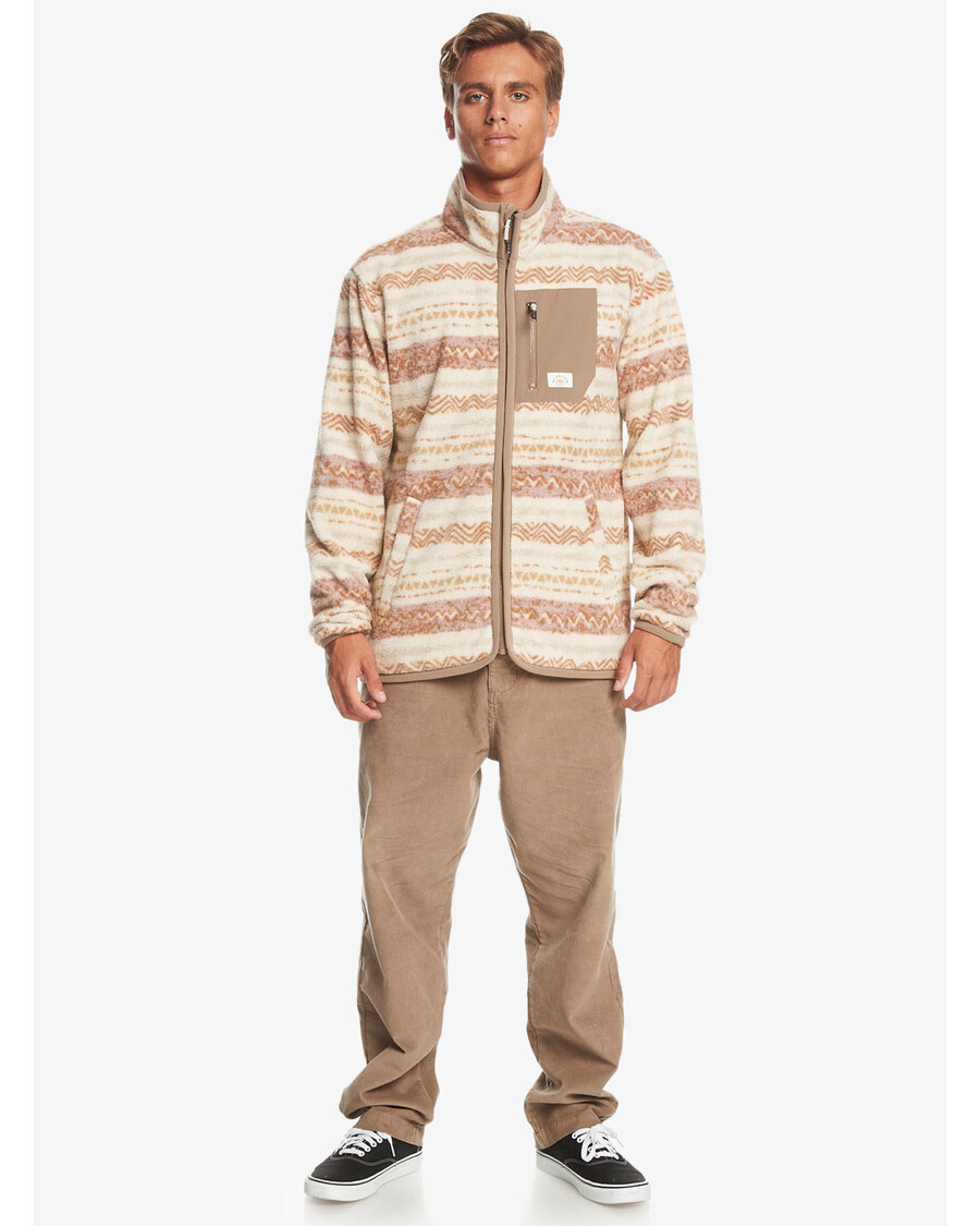 Quiksilver Clean Coasts Bulu Zip-up - Birch Playa Mesa
