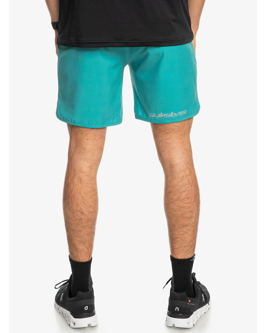 Quiksilver Omni Scallop 17" Obojživelné šortky - Brittany Blue