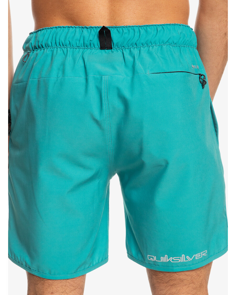 Quiksilver Omni Scallop 17" Obojživelné šortky - Brittany Blue