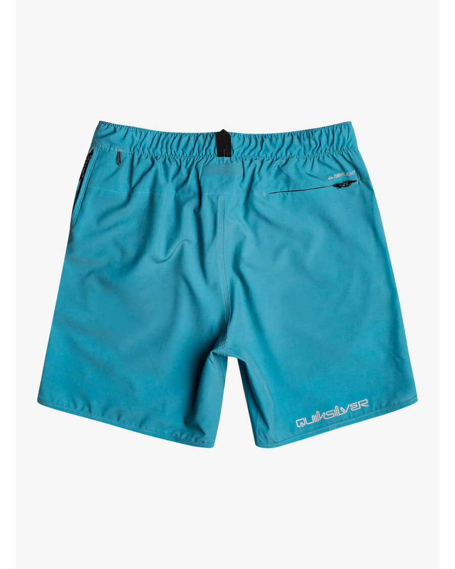 Quiksilver Omni Scallop 17" Obojživelné šortky - Brittany Blue