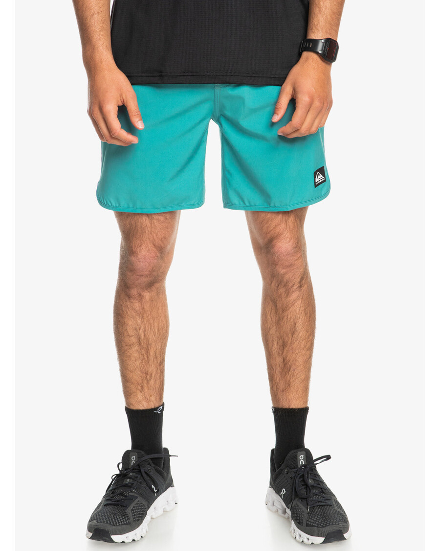 Quiksilver Omni Scallop 17" Obojživelné šortky - Brittany Blue