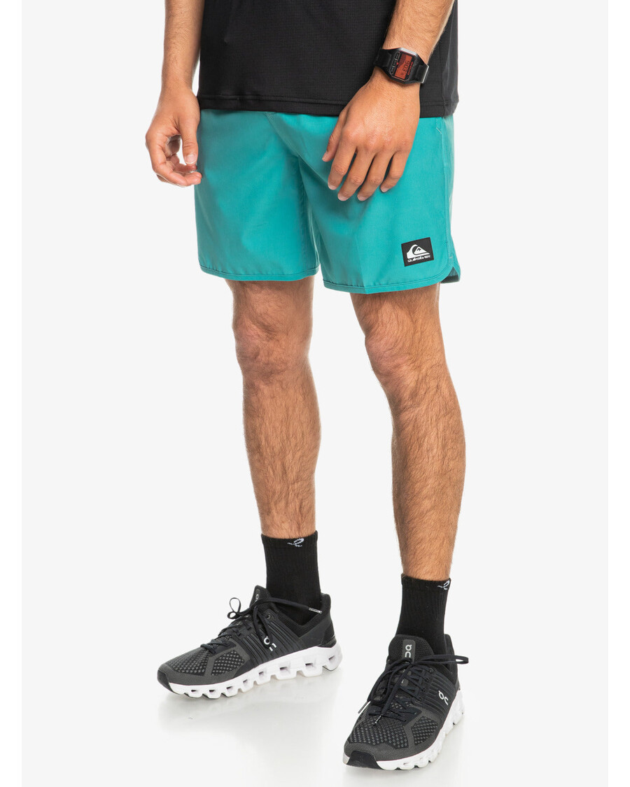 Quiksilver Omni Scallop 17" Obojživelné šortky - Brittany Blue