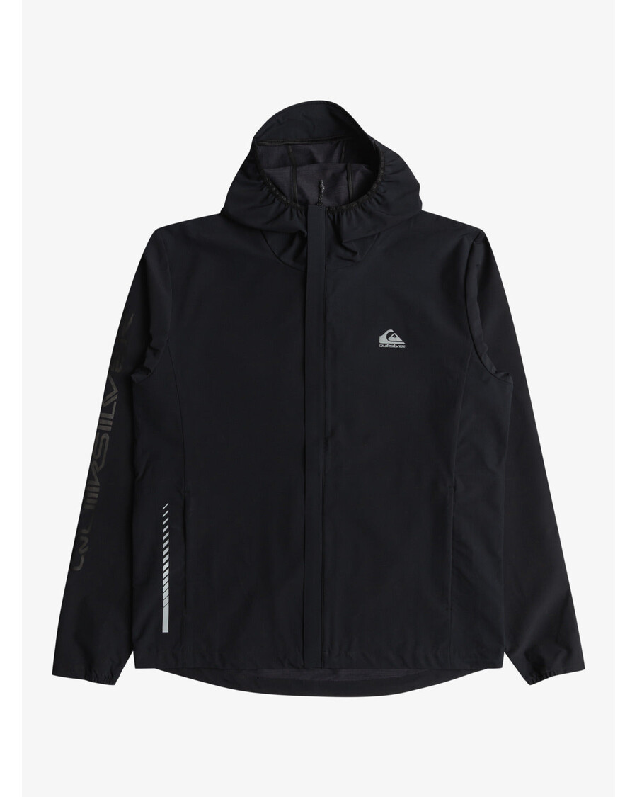 Technická Tréningová Bunda Quiksilver Quik Mile - Pravá čierna