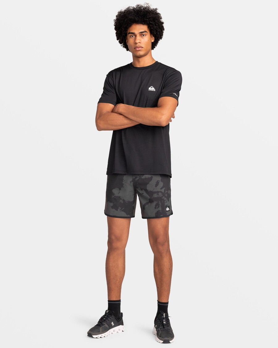 Quik Silver Lap Time T-Shirt - True Black