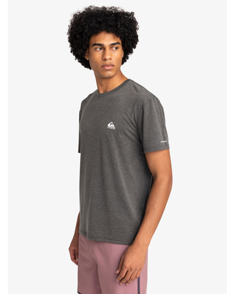 Quik Silver Coastal Run T-Shirt - Black Heather