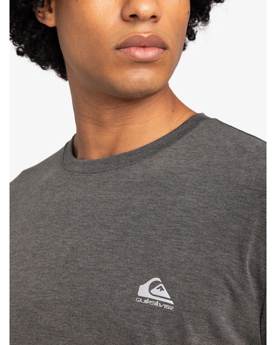 Quik Silver Coastal Run T-Shirt - Black Heather