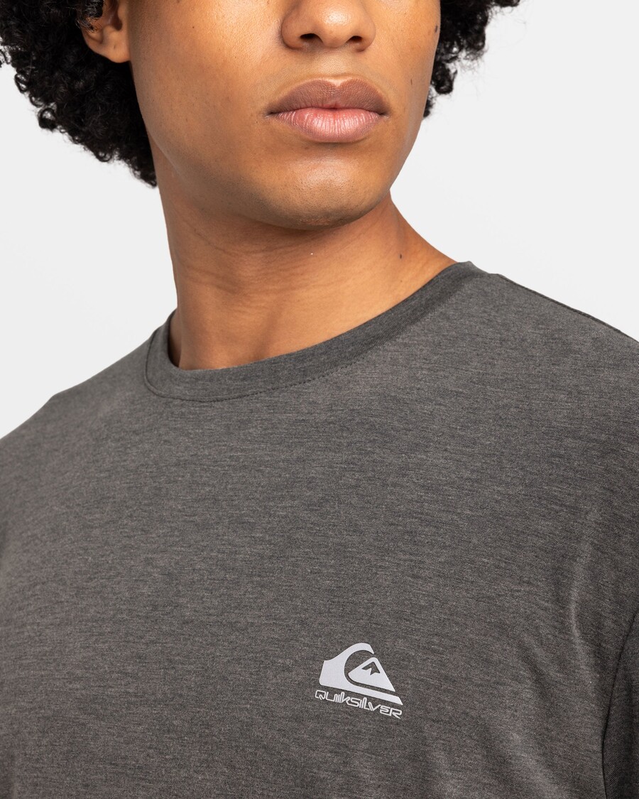 Quik Silver Coastal Run T-Shirt - Black Heather