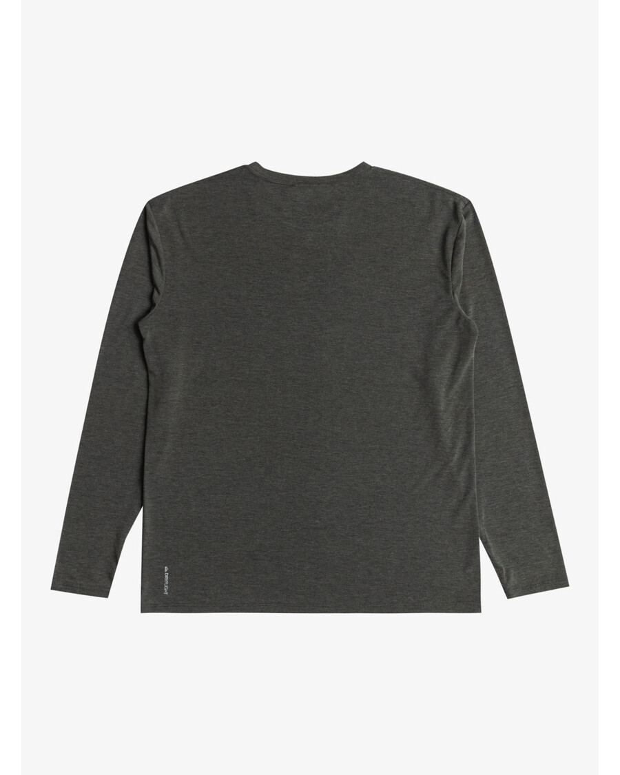 Quik Silver Coastal Run Long Sleeve T-Shirt - Black Heather